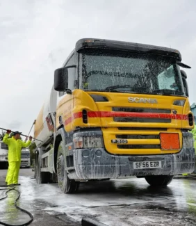 dump truck washing Savannah